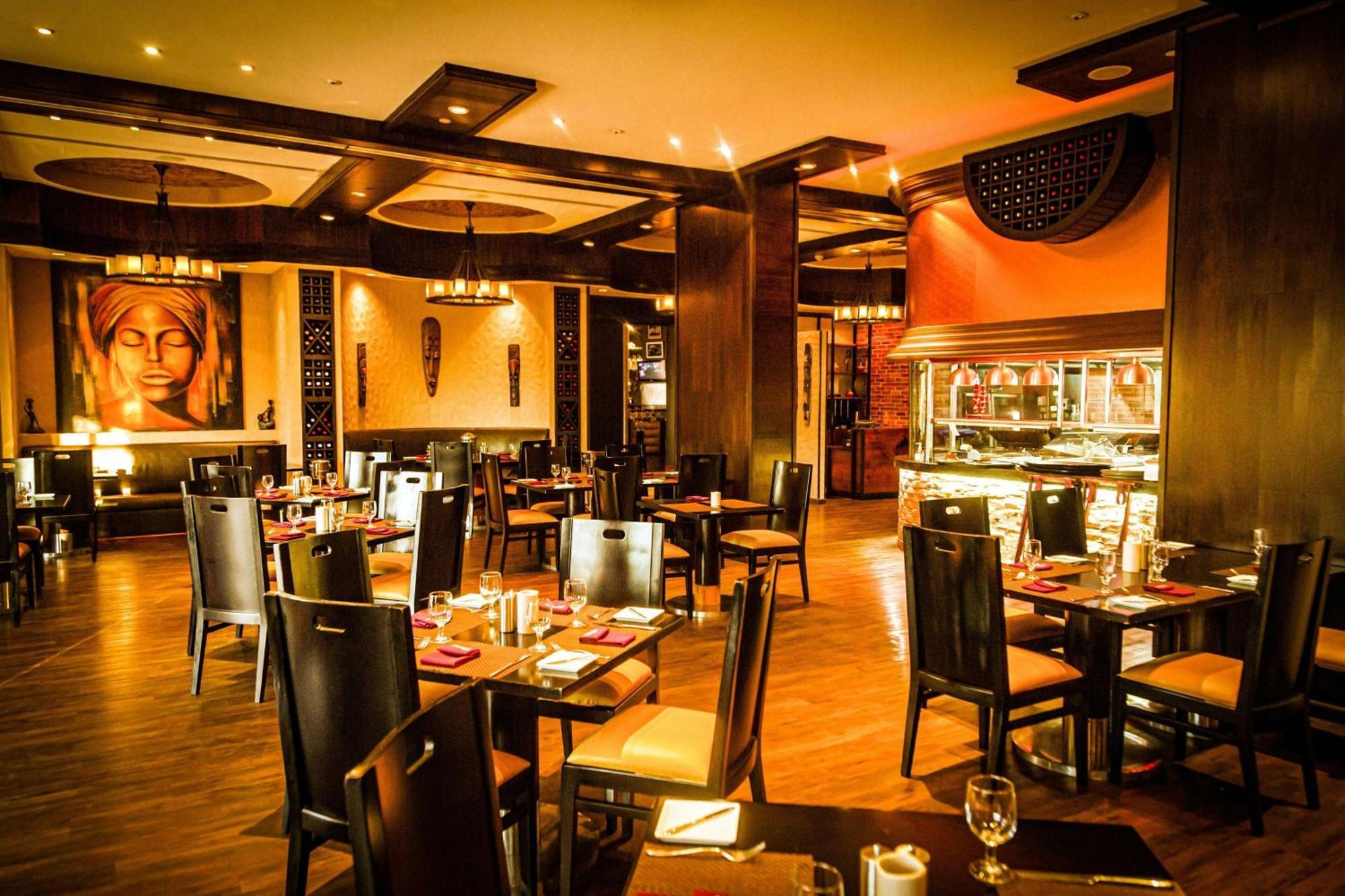 Al Habtoor Grand Resort, Autograph Collection Dubai Exterior foto The interior of the restaurant